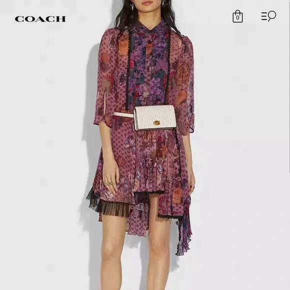 NWT Coach Convertible Belt Bag in Chalk - Picture 5 of 16